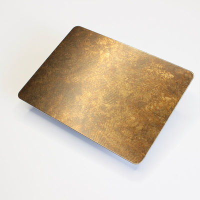 201色の銅の骨董品は製作のためのステンレス鋼 シート0.3mmをエッチングした