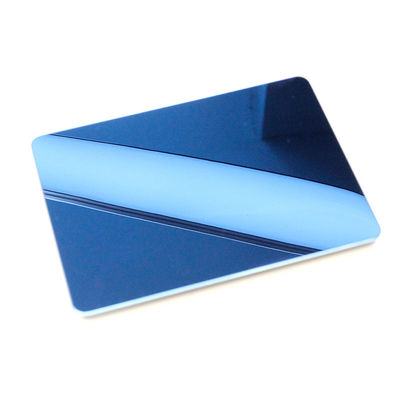 サファイアブルー色 鏡 ステンレス鋼のシートミール エッジ
