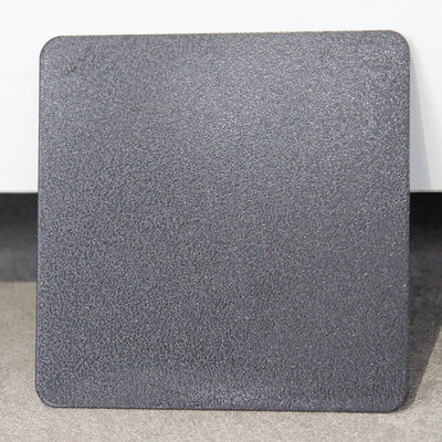 304 4Ft x 8Ft 2B 彫刻された完成品 石のパターン 質感 ステンレス鋼板 1MM 厚い黒い金属板の質感