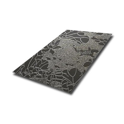 良い価格 パターン付きのカスタムエッチドステンレス鋼板 JIS標準SS鋼板 オンライン