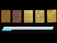 201 304建設プロジェクトのための終わりをエッチングする装飾的なpvd色のステンレス鋼 シート