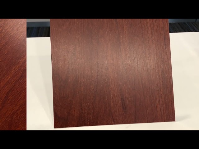 会社のビデオ 約 304 Wooden Or Marble Pattern stainless laminate sheets For bathroom Decoration