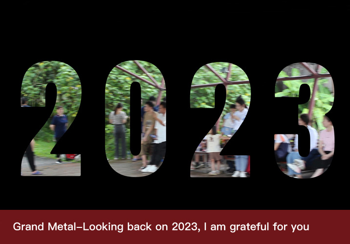 会社のビデオ 約 Grand Metal-Looking back on 2023, I am grateful for you !